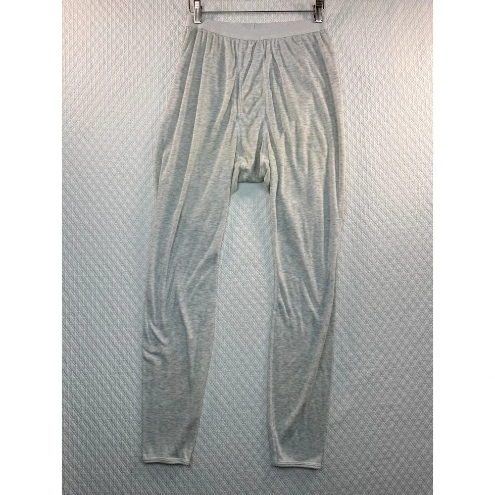 Patagonia Capilene Mens XL Heather Grey Base Layer Pants Vintage Made in USA